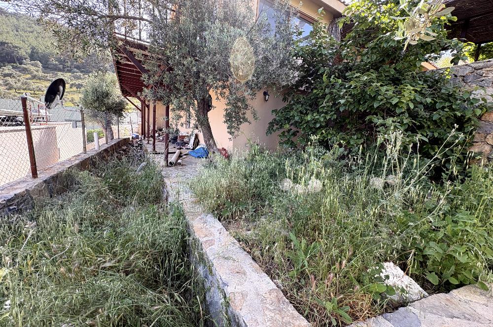 Müstakil Çift Tapu Bodrum Çamlık'ta