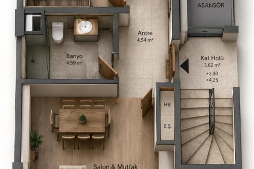 YALI SAHİLDE 6 AY SONRA TESLİM ÖN CEPHE LÜX FIRSAT 2+1
