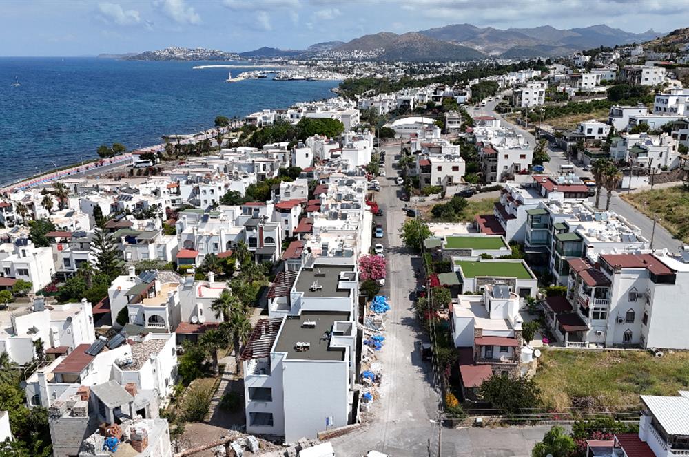 Bodrum Turgutreis Yalı Mevkii Satılık Denize Sıfır Havuzlu Site İçinde Yeni Daire ve Dubleksler