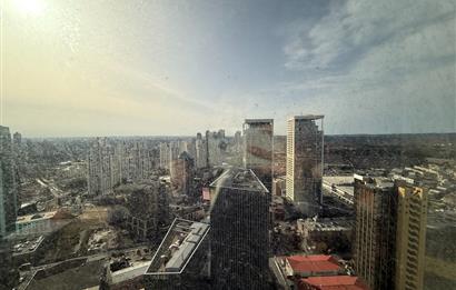 Maslak Kiralık Ofis Spine Tower 650m2 Boğaz Manzaralı Şık Ofis