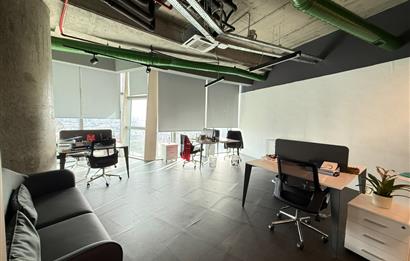 Maslak Kiralık Ofis Spine Tower 650m2 Boğaz Manzaralı Şık Ofis