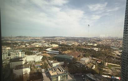 Maslak Kiralık Ofis Spine Tower 650m2 Boğaz Manzaralı Şık Ofis