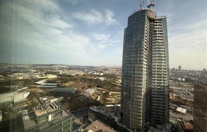 Maslak Kiralık Ofis Spine Tower 650m2 Boğaz Manzaralı Şık Ofis