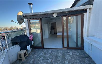 BEŞİKTAŞ ÇARŞI İÇİNDE TERASLI 1+0 EŞYALI KİRALIK DAİRE