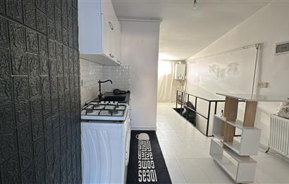 BEŞİKTAŞ ÇARŞI İÇİNDE TERASLI 1+0 EŞYALI KİRALIK DAİRE