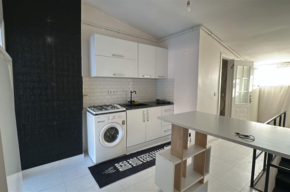 BEŞİKTAŞ ÇARŞI İÇİNDE TERASLI 1+0 EŞYALI KİRALIK DAİRE