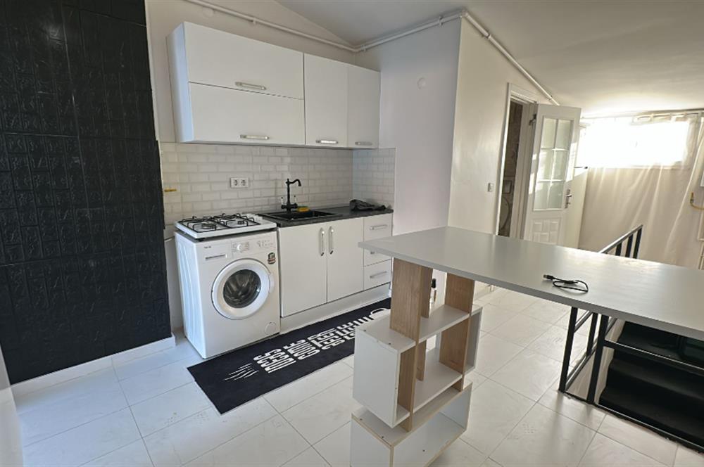BEŞİKTAŞ ÇARŞI İÇİNDE TERASLI 1+0 EŞYALI KİRALIK DAİRE
