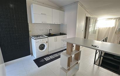 BEŞİKTAŞ ÇARŞI İÇİNDE TERASLI 1+0 EŞYALI KİRALIK DAİRE