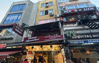 BEŞİKTAŞ ÇARŞI İÇİNDE TERASLI 1+0 EŞYALI KİRALIK DAİRE