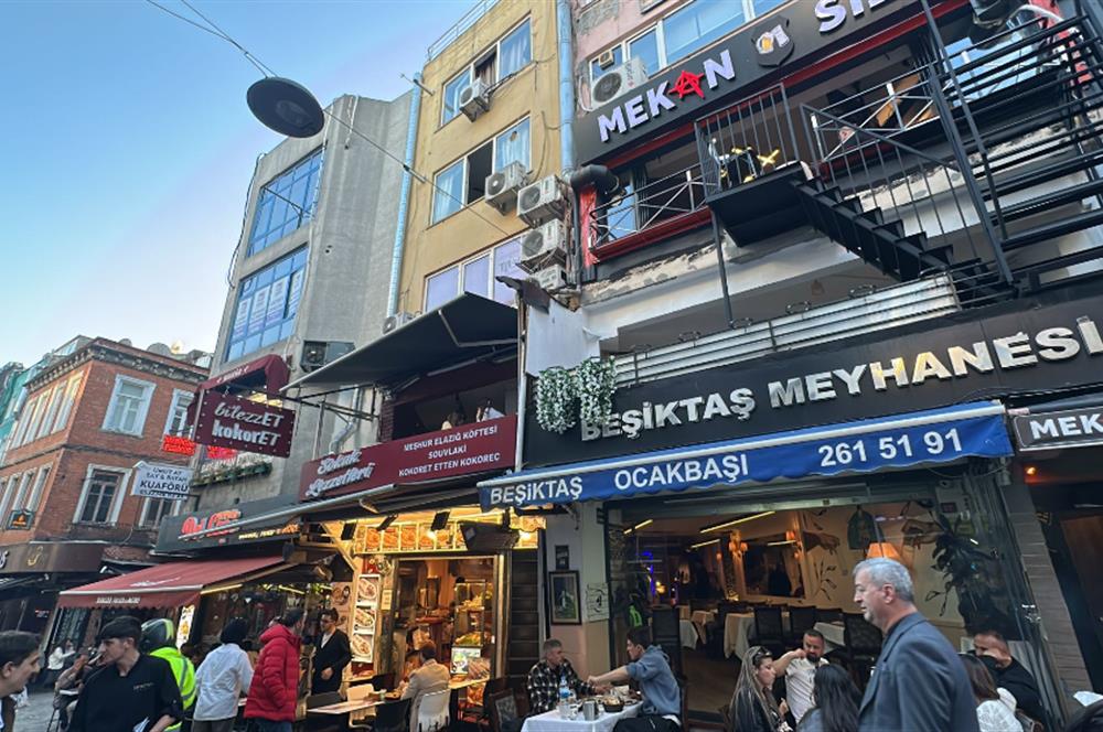 BEŞİKTAŞ ÇARŞI İÇİNDE TERASLI 1+0 EŞYALI KİRALIK DAİRE