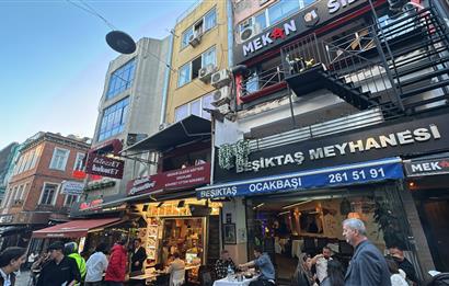 BEŞİKTAŞ ÇARŞI İÇİNDE TERASLI 1+0 EŞYALI KİRALIK DAİRE