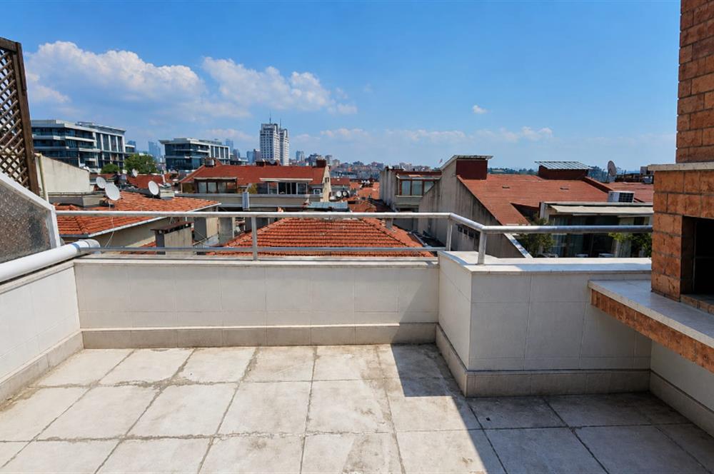 NİŞANTAŞIN'DA ÇİFT TERASLI KİRALIK 1+1 DAİRE