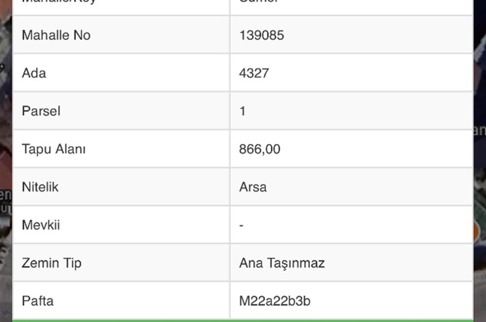 Üçgen Meydanı Satılık Arsa