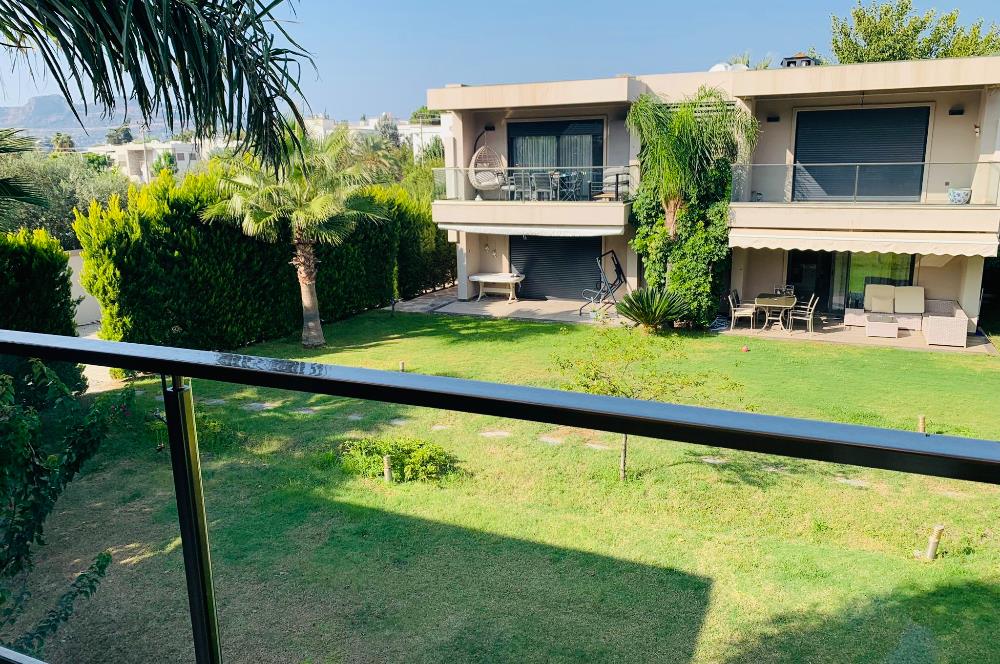 Bodrum Türkbükü Sezonluk Kiralık Daire | Plajlara Düz Ayak Yürüme Mesafesinde Lüks Site Yaşamı