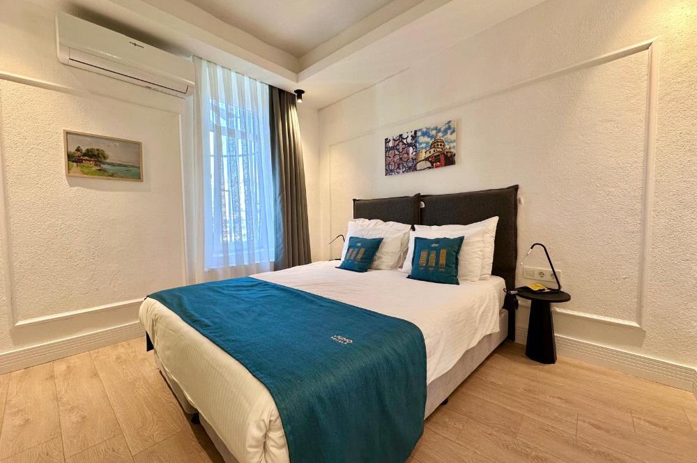 Taksim Juno Suites'te Eşyalı Faturalar dahil, 1+1 Daireler