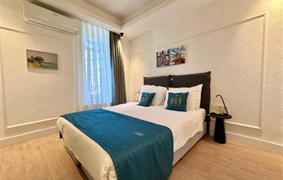 Taksim Juno Suites'te Eşyalı Faturalar dahil, 1+1 Daireler