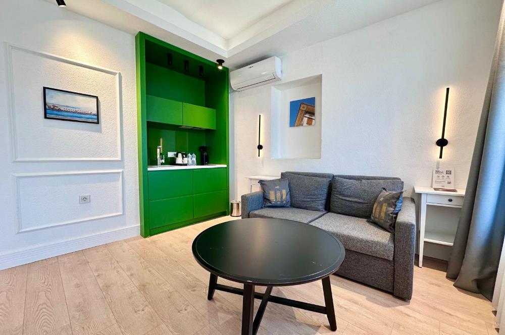 Taksim Juno Suites'te Eşyalı Faturalar dahil, 1+1 Daireler