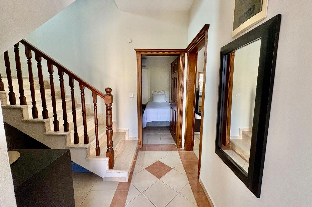 Bodrum Gündoğan Sahilinde Yaz Dönemi Kiralık Üst Dubleks