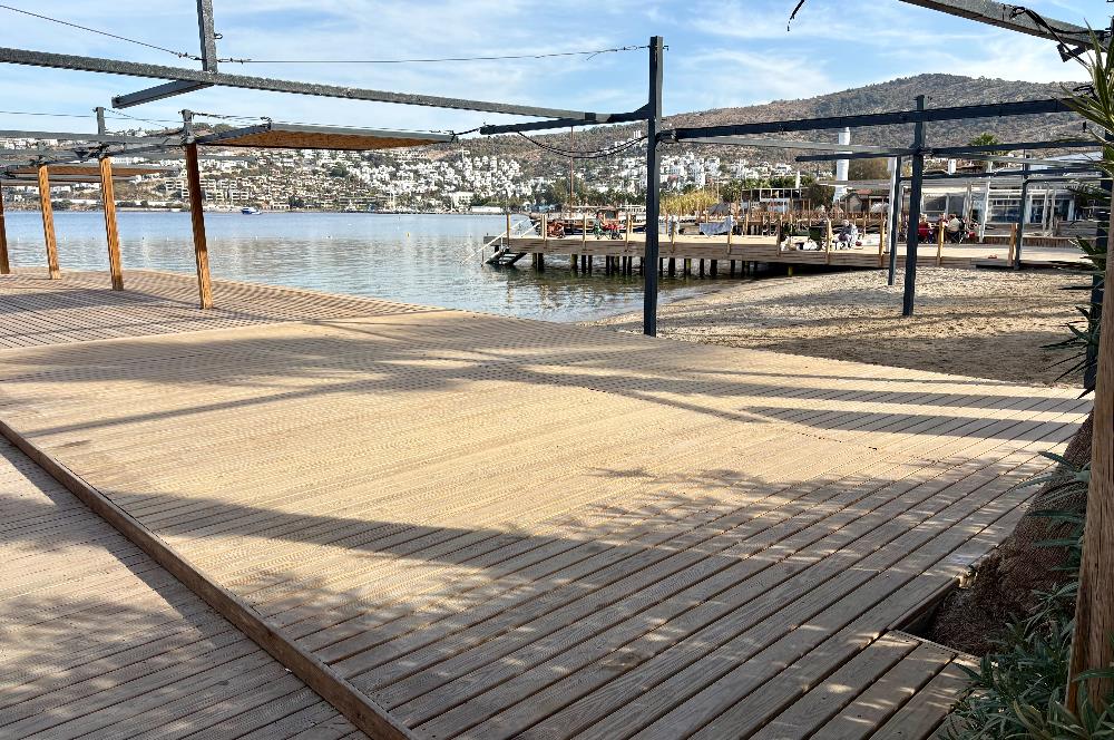 Bodrum Gündoğan Sahilinde Yaz Dönemi Kiralık Üst Dubleks