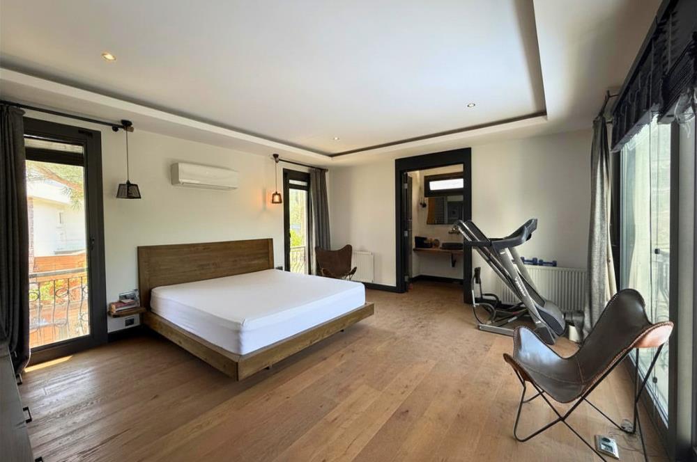 Bodrum Torba Taş Konaklar Sitesinde Ormana Cepheli Müstakil Havuzlu İzole Lüks Villa