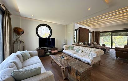 Bodrum Torba Taş Konaklar Sitesinde Ormana Cepheli Müstakil Havuzlu İzole Lüks Villa