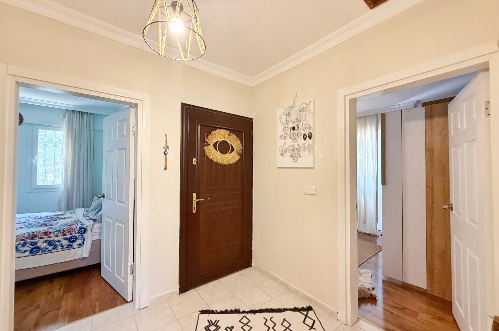 Zeytindalı Çam Evlerinde Havuzlu Site İçinde Satılık 2+1 Daire