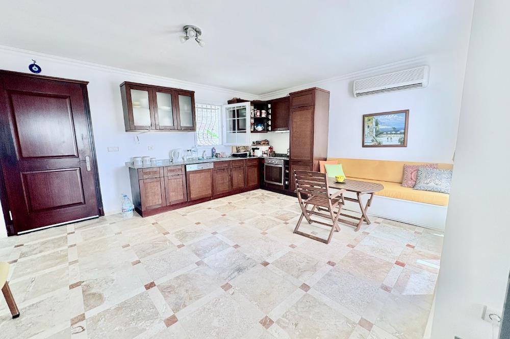 Bodrum Yalıkavak Myndos Sitesi Deniz Manzaralı Bahçeli Dubleks
