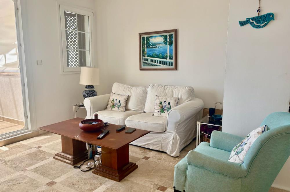 Bodrum Yalıkavak Myndos Sitesi Deniz Manzaralı Bahçeli Dubleks