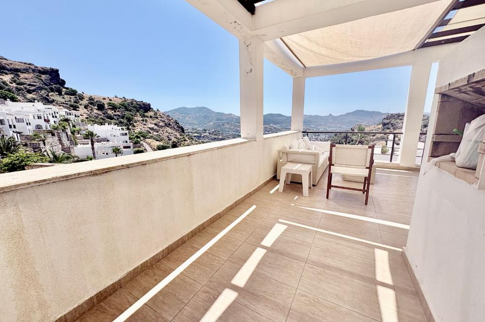 Bodrum Yalıkavak Myndos Sitesi Deniz Manzaralı Bahçeli Dubleks