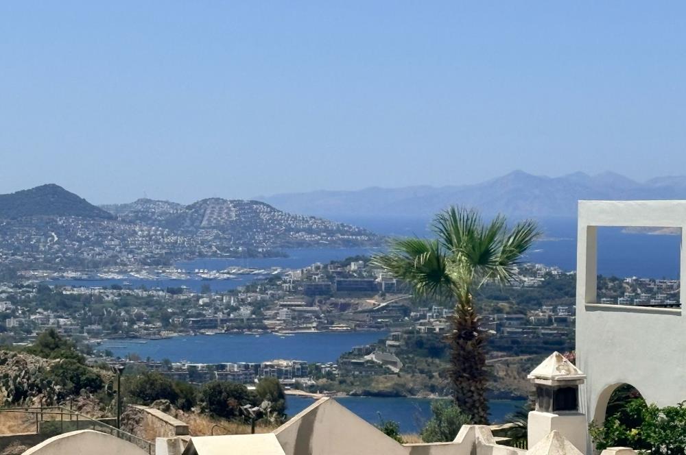 Bodrum Yalıkavak Myndos Sitesi Deniz Manzaralı Bahçeli Dubleks