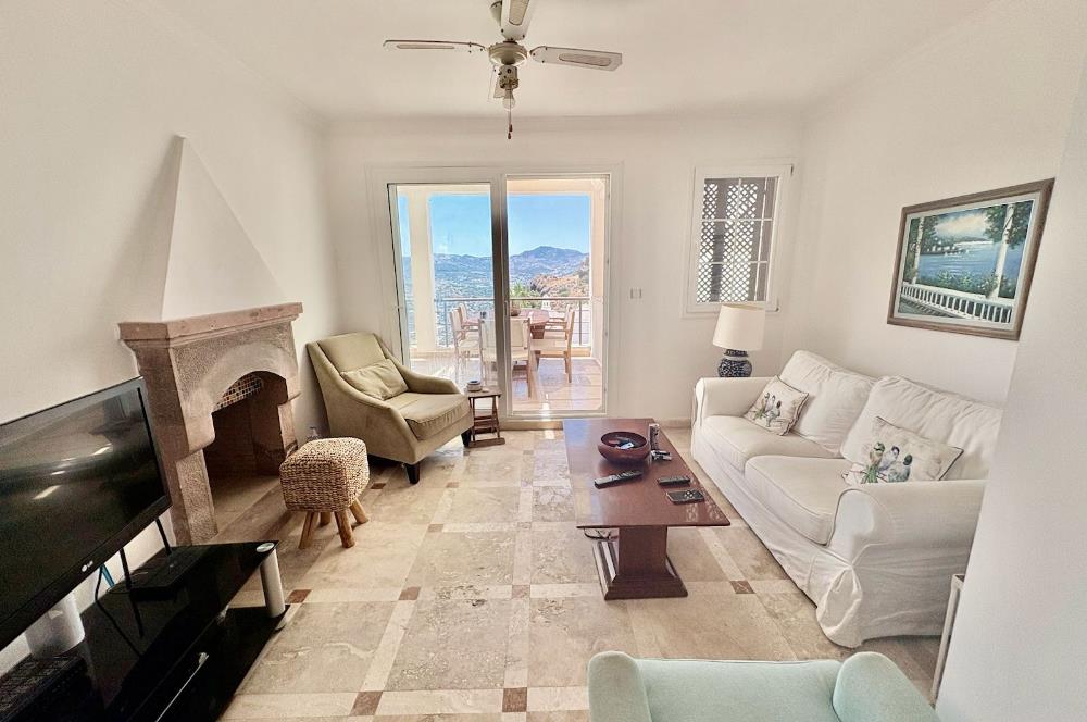 Bodrum Yalıkavak Myndos Sitesi Deniz Manzaralı Bahçeli Dubleks