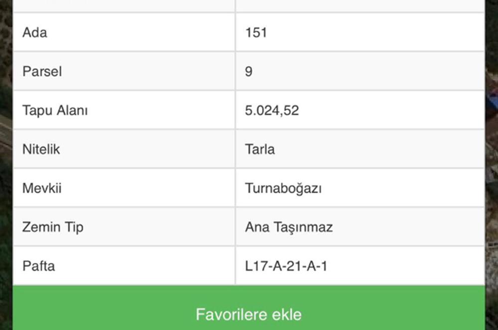 Urla Nohutalan'da Yol Cepheli Satılık Tarla 