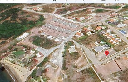 Bodrum, Adabükü, Boğaziçi'nde Denize 100m Satılık Villa Arsası