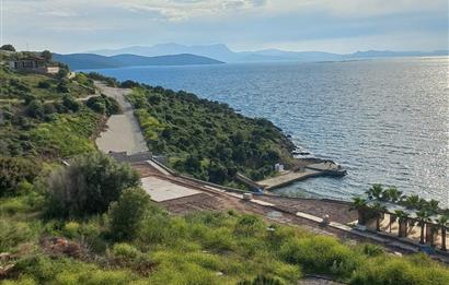 Bodrum, Adabükü, Boğaziçi'nde Denize 100m Satılık Villa Arsası