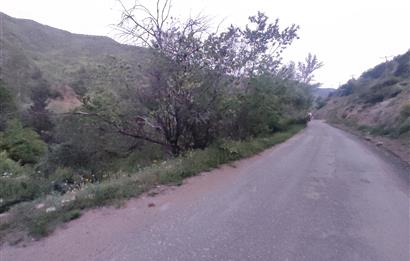 GÜMÜŞHANE MERKEZE 5 KM UZAKLIKTA AKARSU BULUNAN DOĞA İÇİNDE ARSA