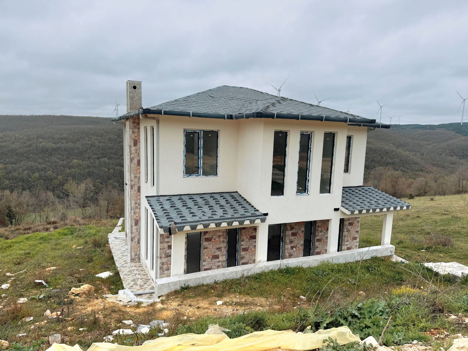 Vize, Küçükyaylada ormanla iç içe, satılık villa