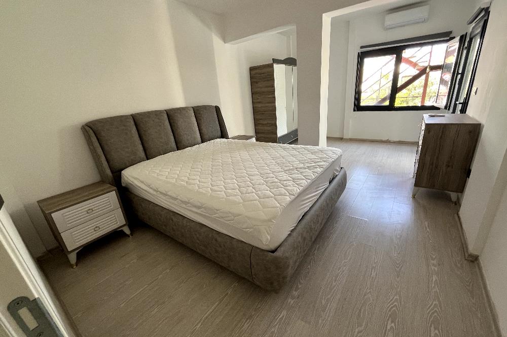 GÜMBET'TE MÜSTAKİL, BAHÇELİ VE TAMAMEN YENİLENMİŞ 2+1 DUBLEKS
