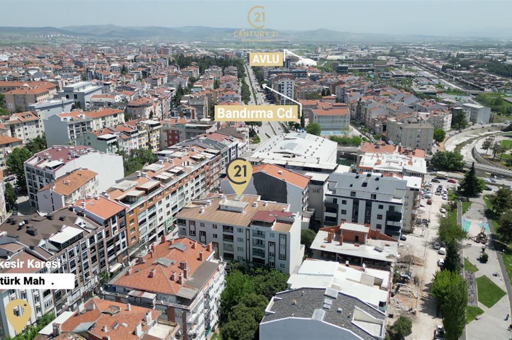 CENTURY21 BAL'DAN ESKİ BANDIRMA CD. ÜZERİNDE DAİRE