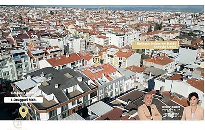 C21 BAL'DAN 1.ORUÇGAZİ MAH 3+1 SATILIK SIFIR DUBLEKS DAİRE