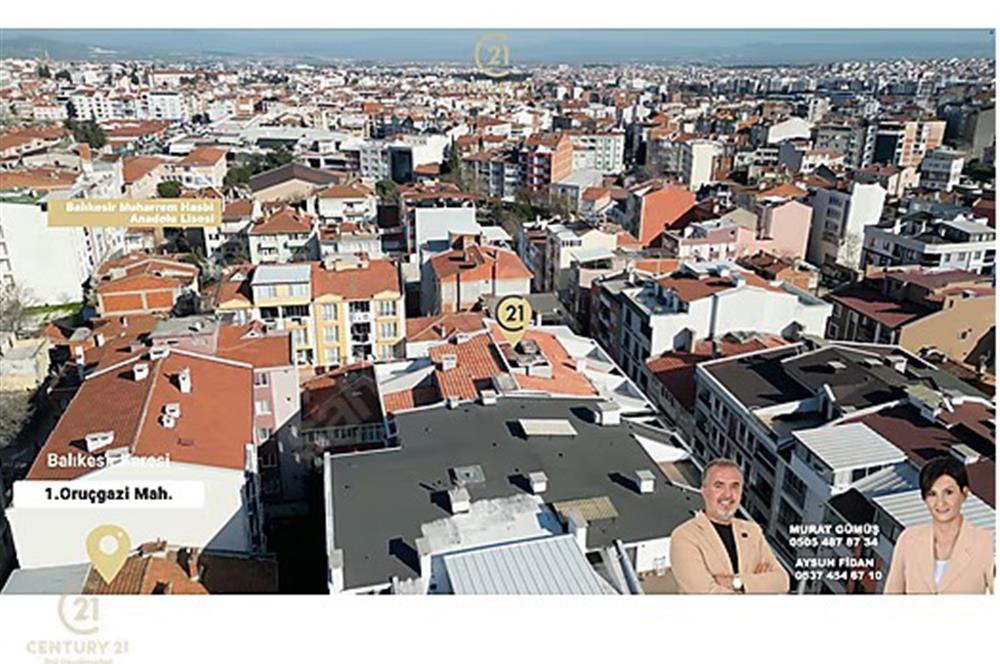 C21 BAL'DAN 1.ORUÇGAZİ MAH 3+1 SATILIK SIFIR DUBLEKS DAİRE