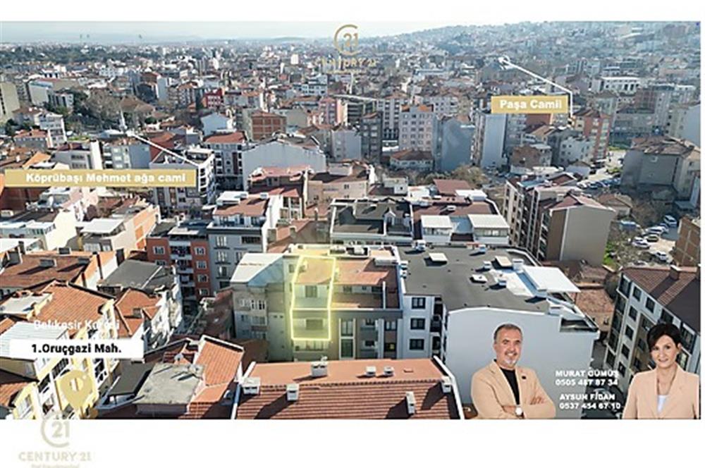 C21 BAL'DAN 1.ORUÇGAZİ MAH 3+1 SATILIK SIFIR DUBLEKS DAİRE