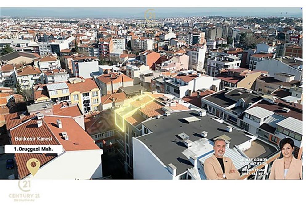 C21 BAL'DAN 1.ORUÇGAZİ MAH 3+1 SATILIK SIFIR DUBLEKS DAİRE