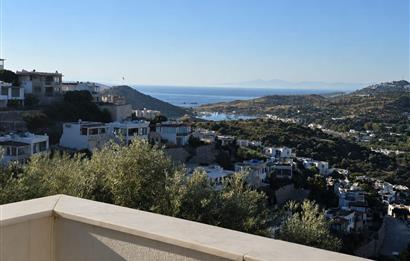 Gümüşlük Deniz ve Doğanın Keyfini Çıkaracağınız Muhteşem Manzaralı İkiz Villa