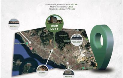 KARTAL CUMHURİYET MAHALLESİ'NDE MERKEZİ KONUMDA FIRSAT 2+1 DAİRE