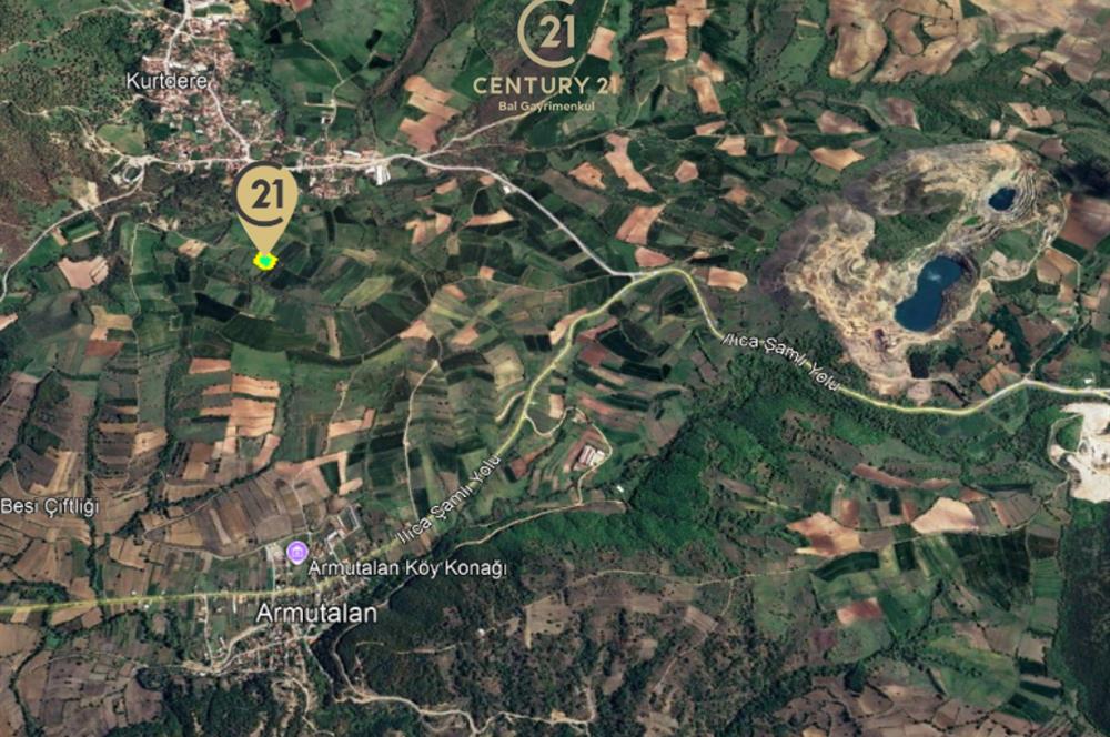 C21 BAL'dan KARESİ KURTDERE MAHALLESİNDE SATILIK TARLA