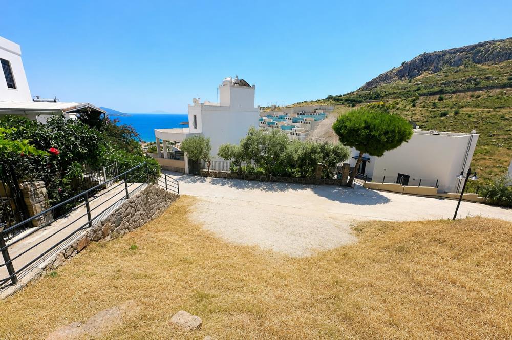 Bodrum Satılık Deniz Manzaralı İmarlı Arsa