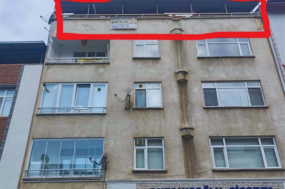 CENTURY21'DEN ORDU AKYAZI MAH. SATILIK ÇATI KATI