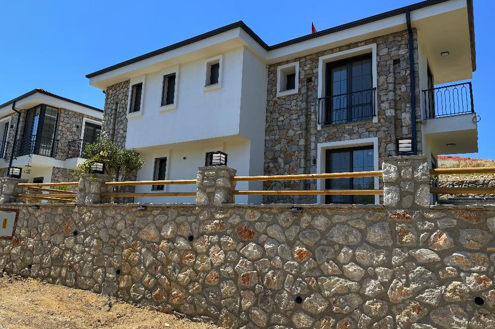 Datça Kızlan'da A+ İnşaat Kalitesinde Bahçeli 3+1 Müstakil Villa