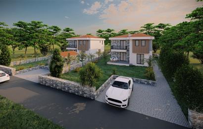 Datça Kızlanda 4+1 Müstakil Geniş Bahçeli Natamam Villa