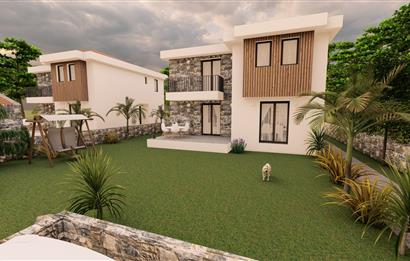 Datça Kızlanda 4+1 Müstakil Geniş Bahçeli Natamam Villa
